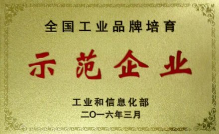 8868体育荣获“全国工业品牌培育示范企业”称号